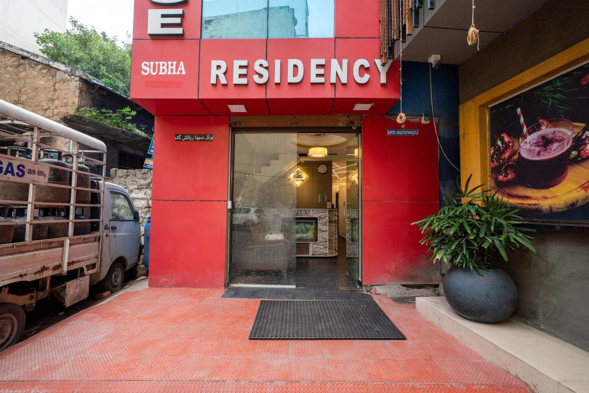 Hotel Subha Residency Bangalore Exteriör bild